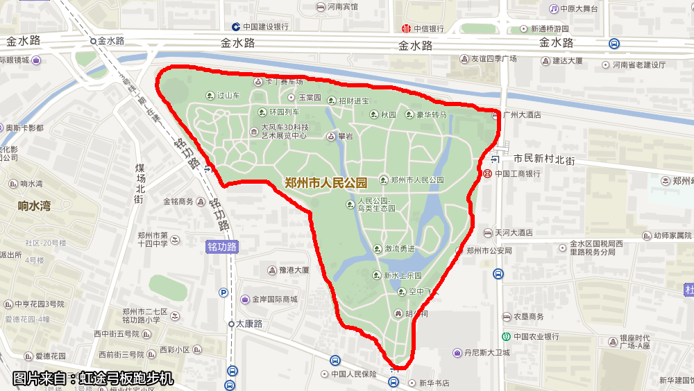 碧沙岗公园平面图图片