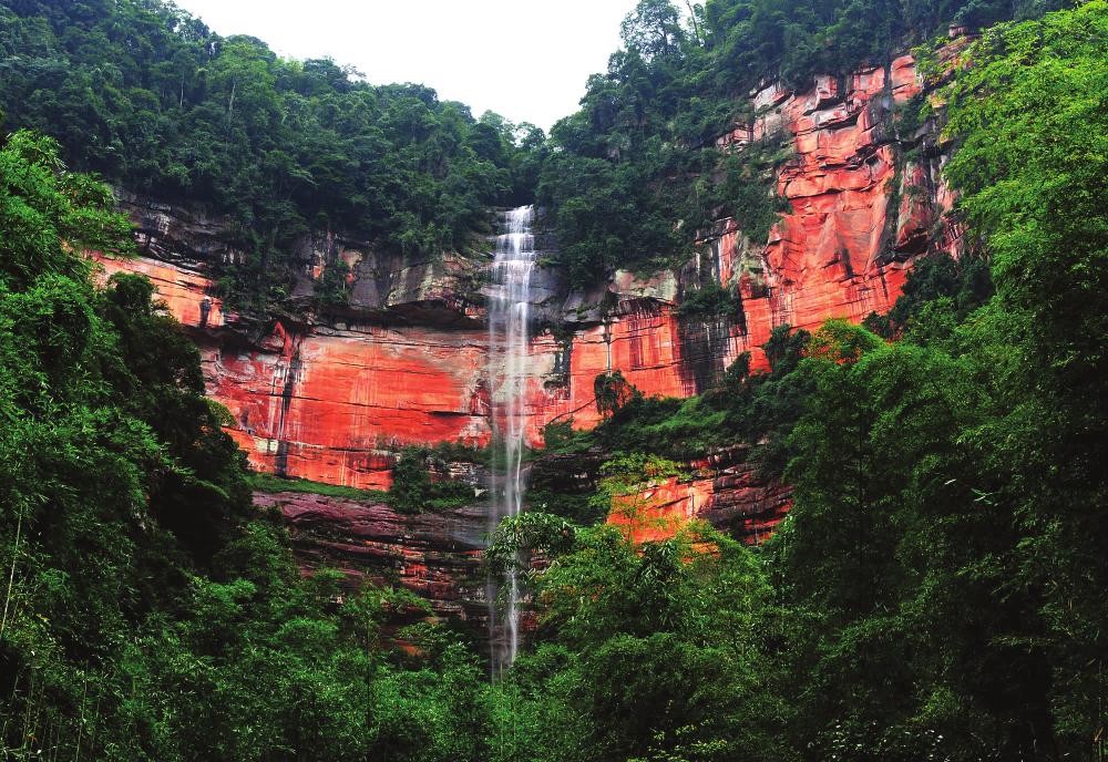 世界罕见的绿色丹霞景观——赤水丹霞旅游区(组图)