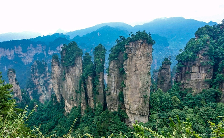 寻找真实的张家界，北纬28°48、东经109°20