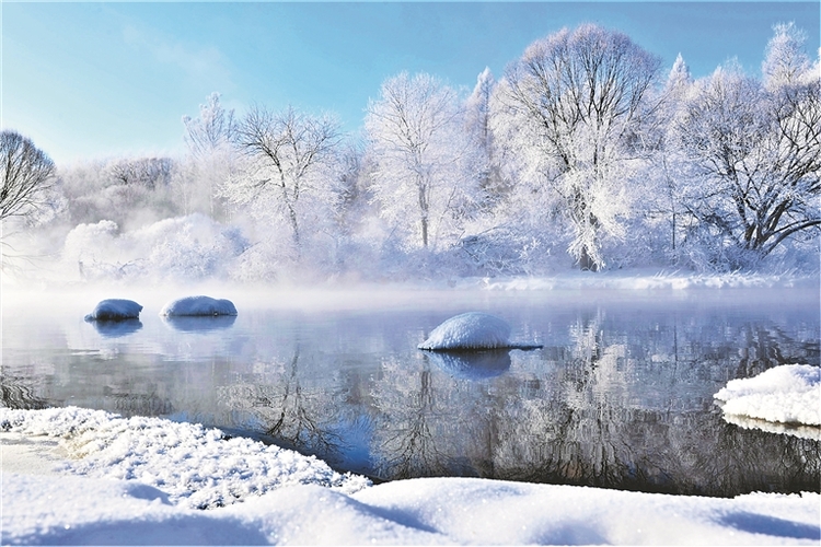 （蒙古记忆）汉水源森林公园，处处皆景，冰雪世界