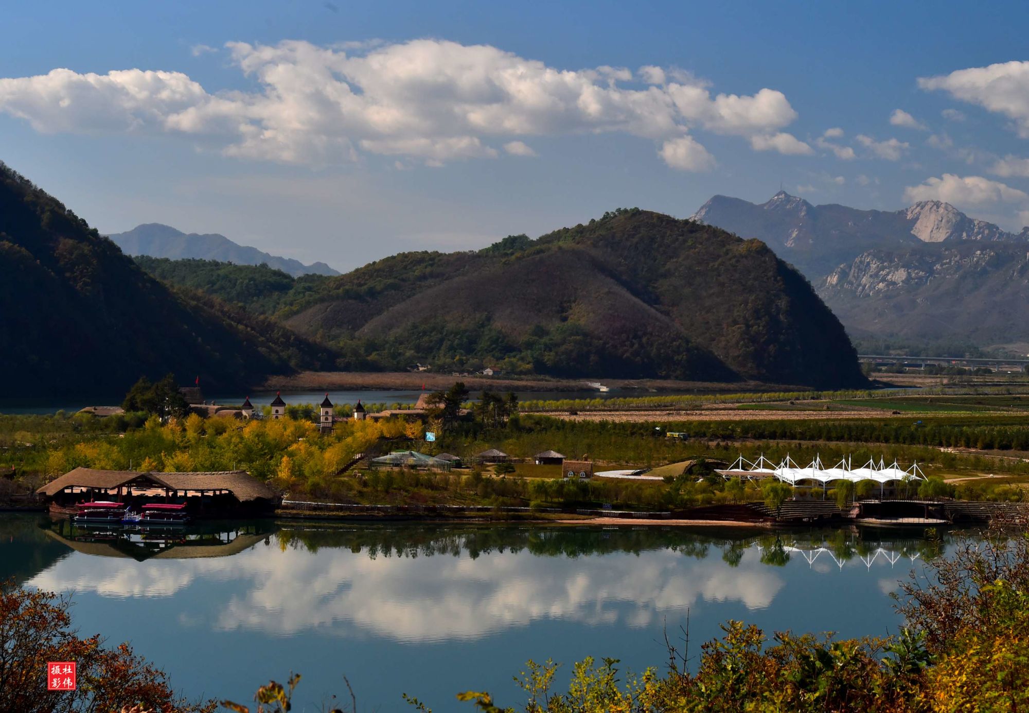 北票大黑山风景区图片图片